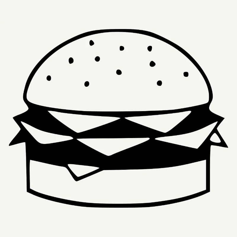 Chef cadeau de design de restauration rapide