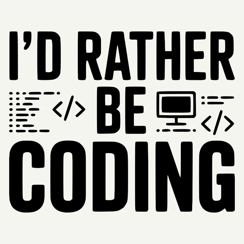 Je préfère coder