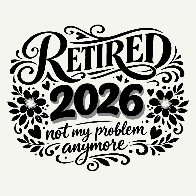Retirement 2026 Plus My Problem Humor