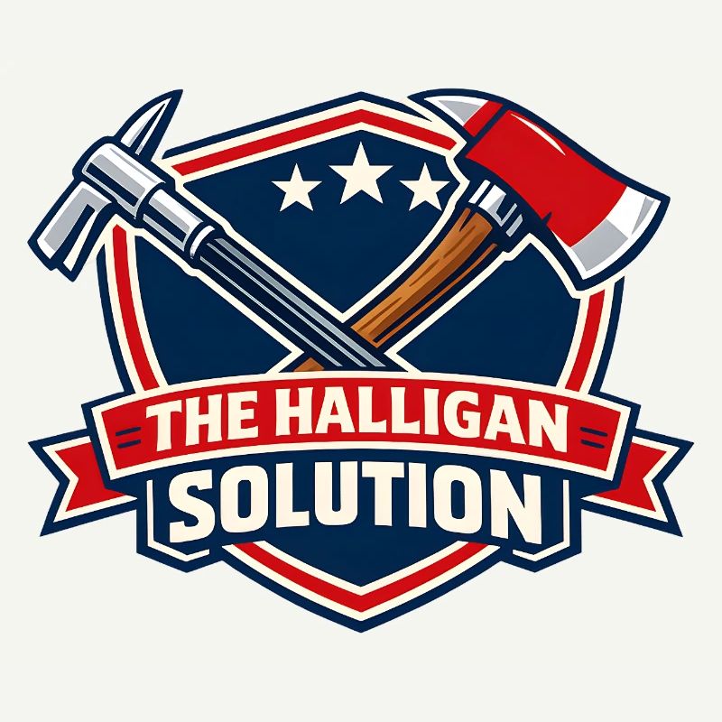 Halligan Solution Shield Graphic