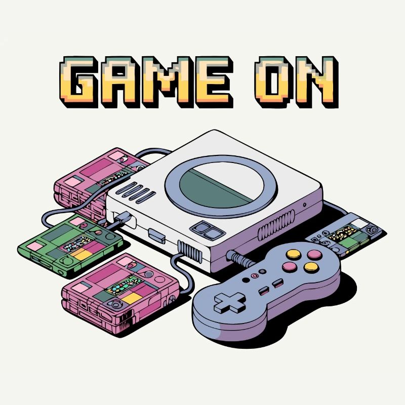Conception de console de jeu rétro