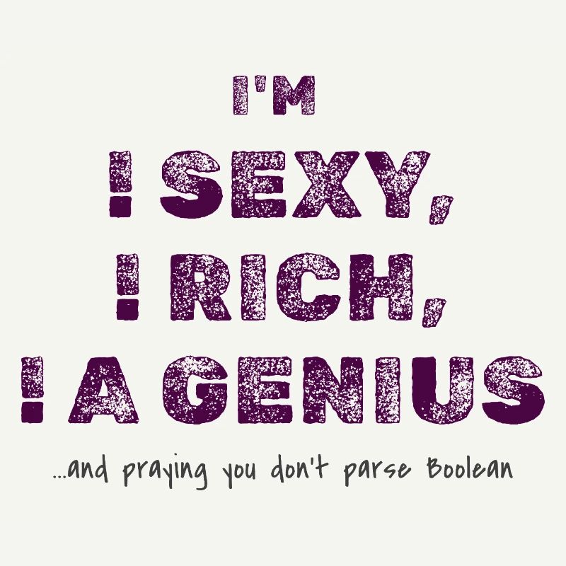 Boolean Logic Joke – T-shirt d’humour de programmeur