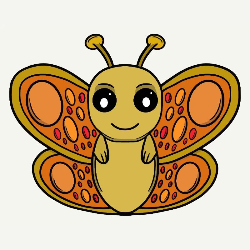 Sunny Chibi Butterfly