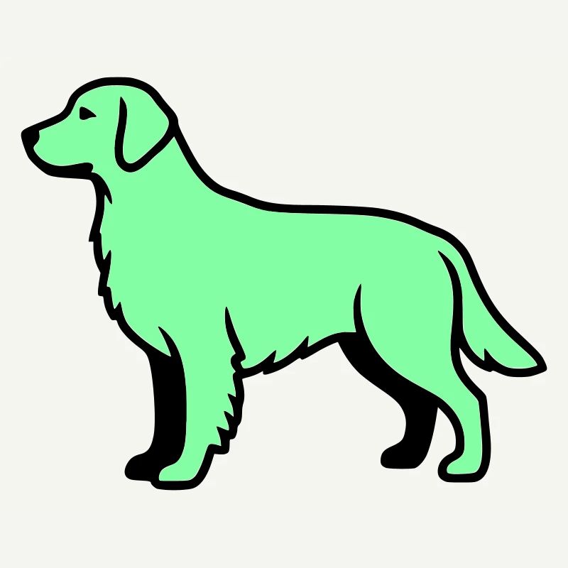 Labrador Retriever Silhouette