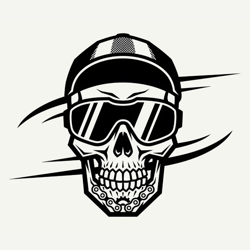 Skull Bicycle VTT VTT Conception de VTT