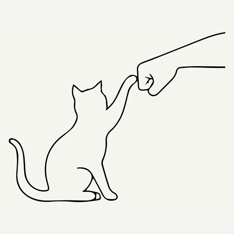 Cat Paw Funny
