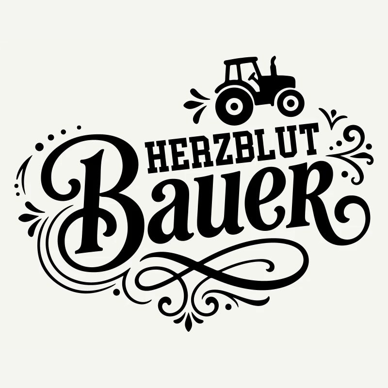 Herzblut Bauer Traktor