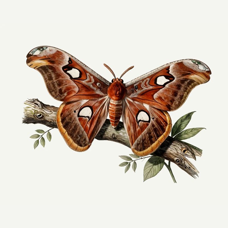 Attacus moth