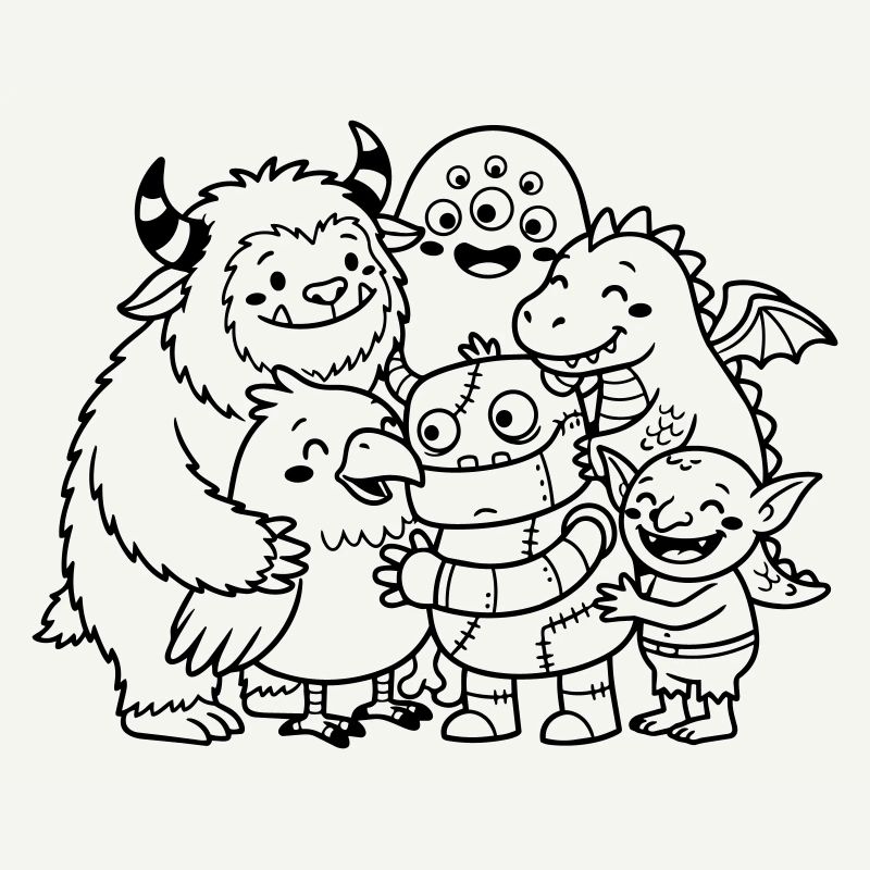 monsters cute