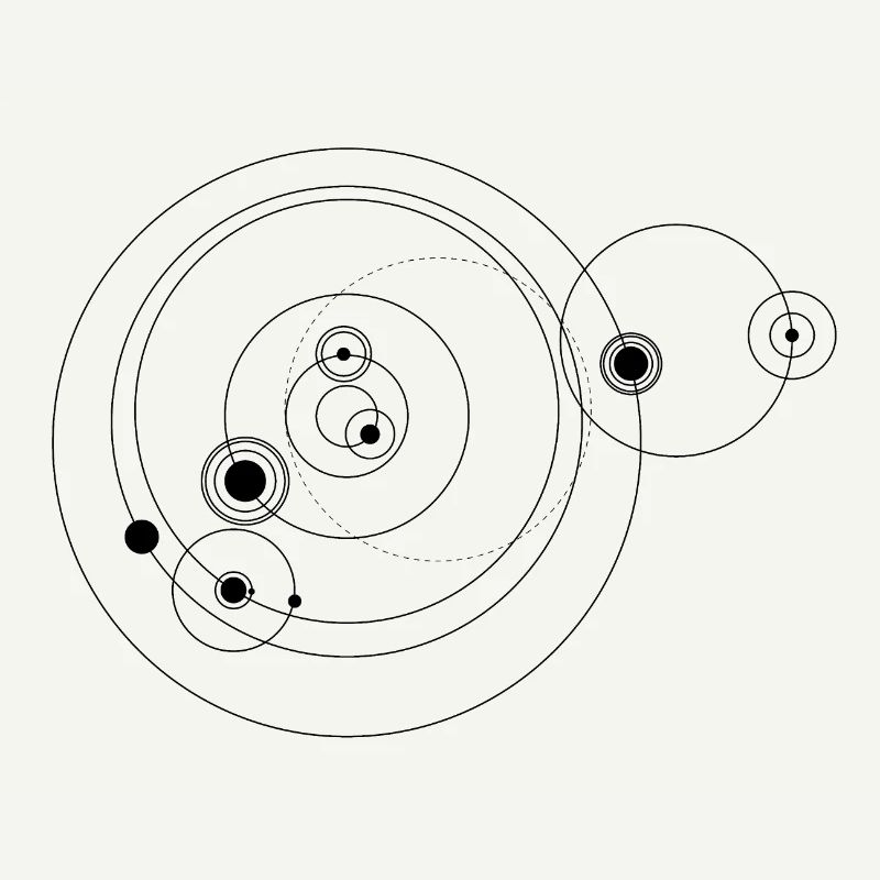 Solar system only (black)