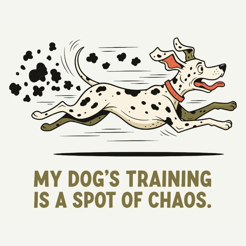 Das Training meines Hundes ist ein Fleckchen Chaos