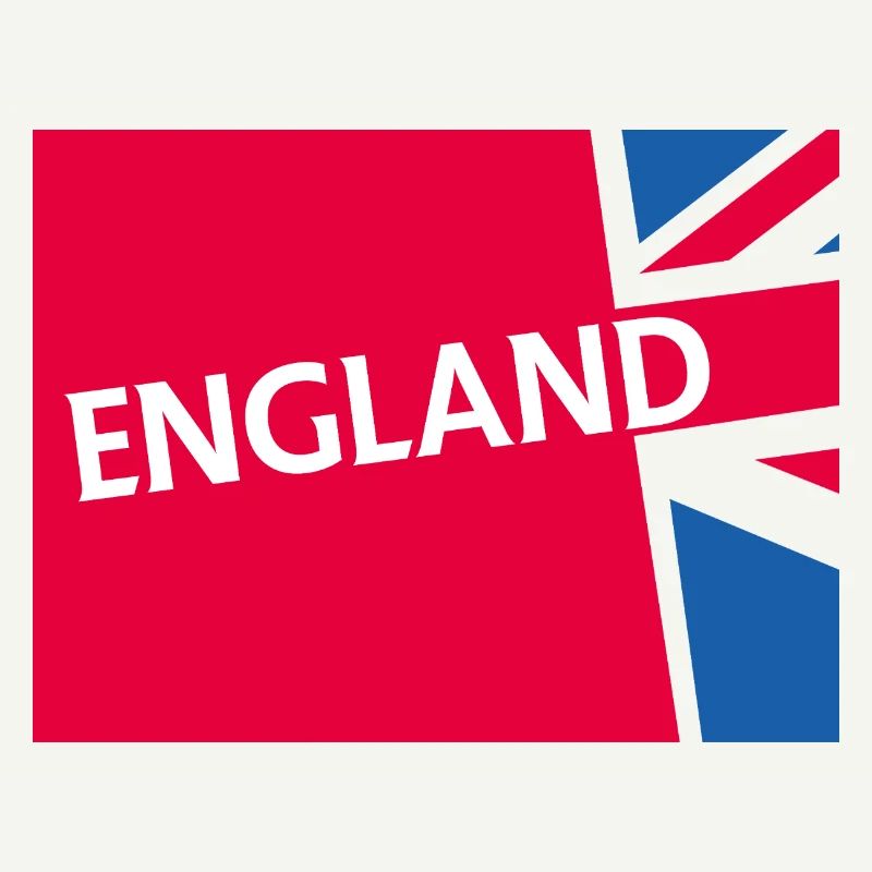Drapeau de l’Angleterre avec une touche de modernité