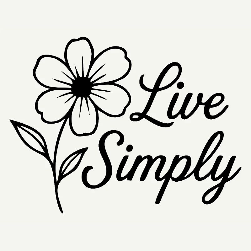 Vivre simplement