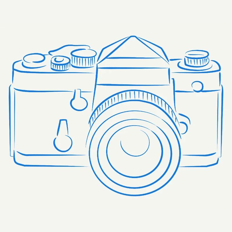 Camera blue