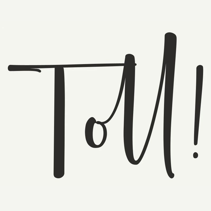 Toll – Calligraphy Textdesign