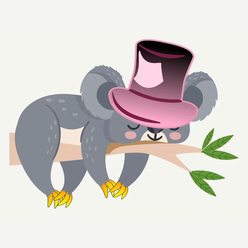 KOALA BEAR - SLEEPING