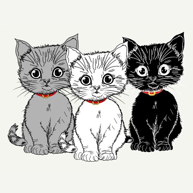 Trois chatons