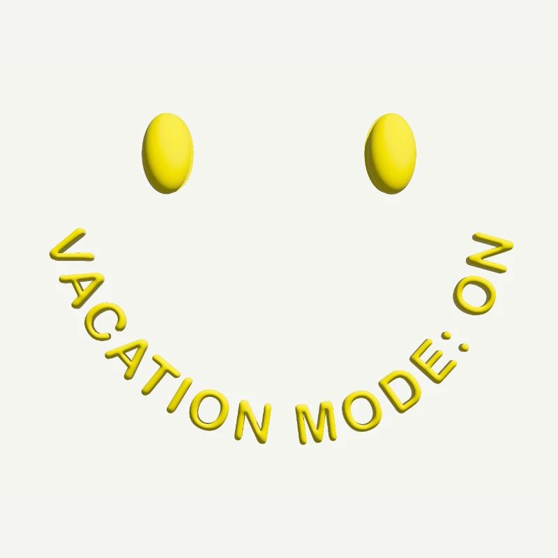 Vacation Mode On Gute Laune Statement