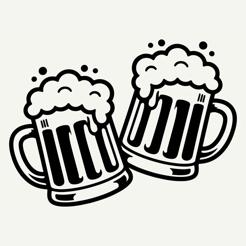 Beer Mug Cheers Comic Beer