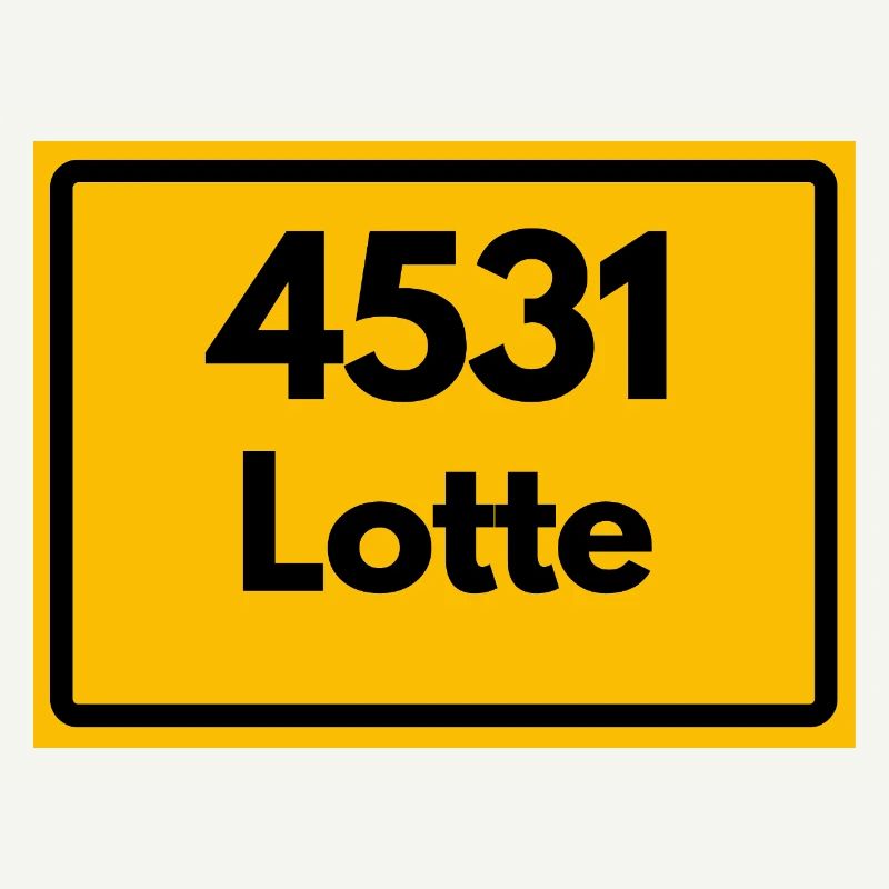 ANCIEN CODE POSTAL RETRO 4531 LOTTE HEIMATSTOLZ