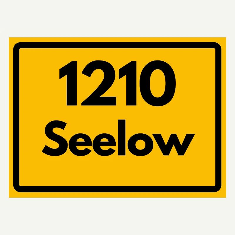 ANCIEN CODE POSTAL RETRO 1210 SEELOW HEIMAT