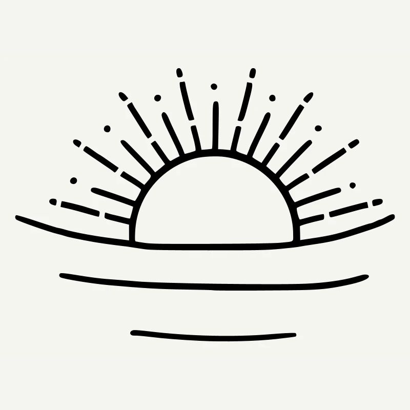entspannte Sonne