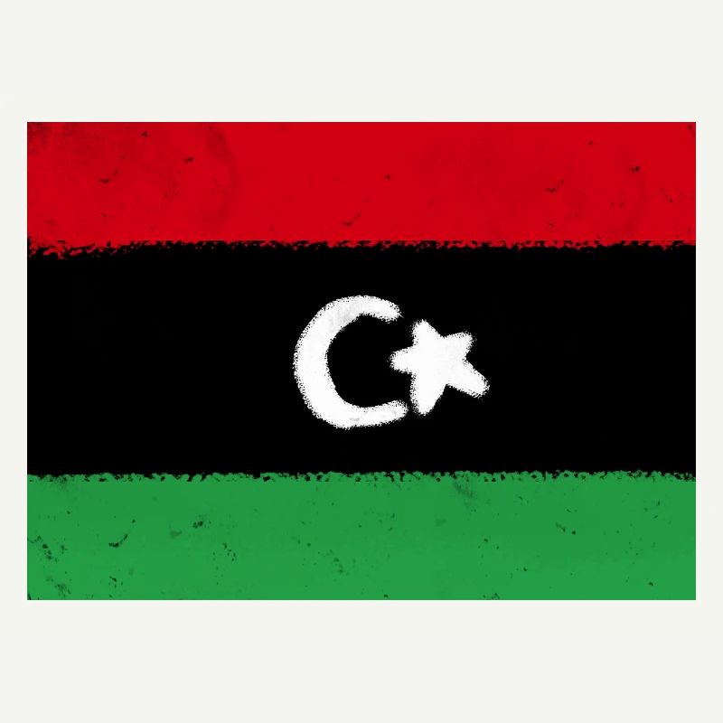 Drapeau de la Libye