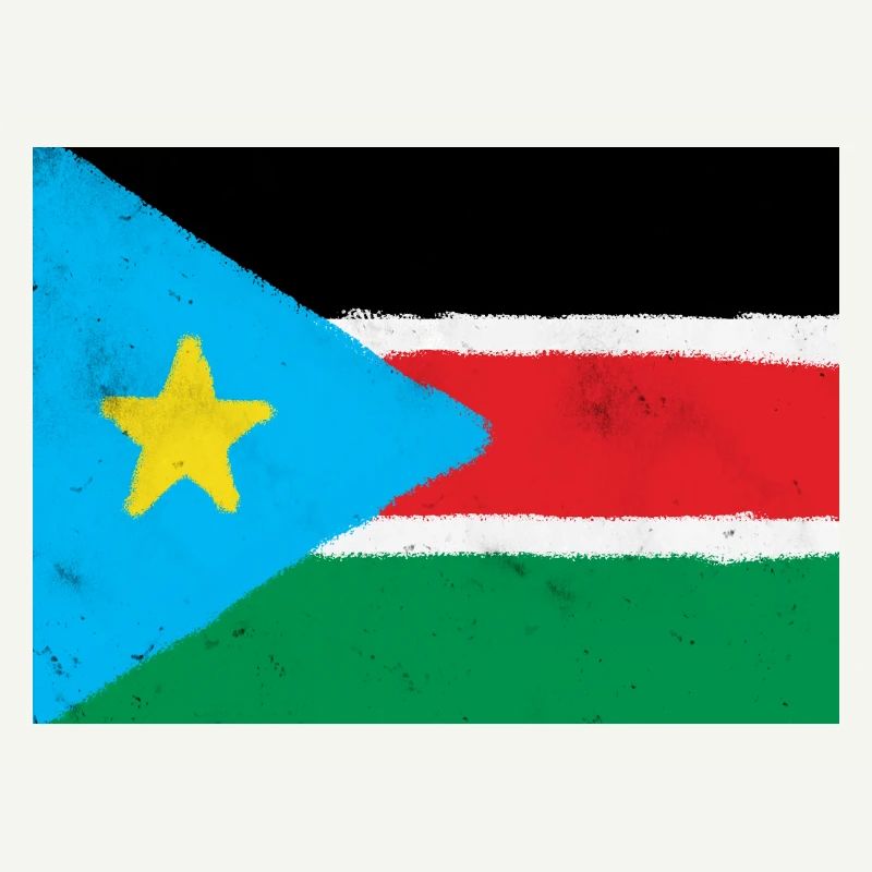 Drapeau du Soudan du Sud
