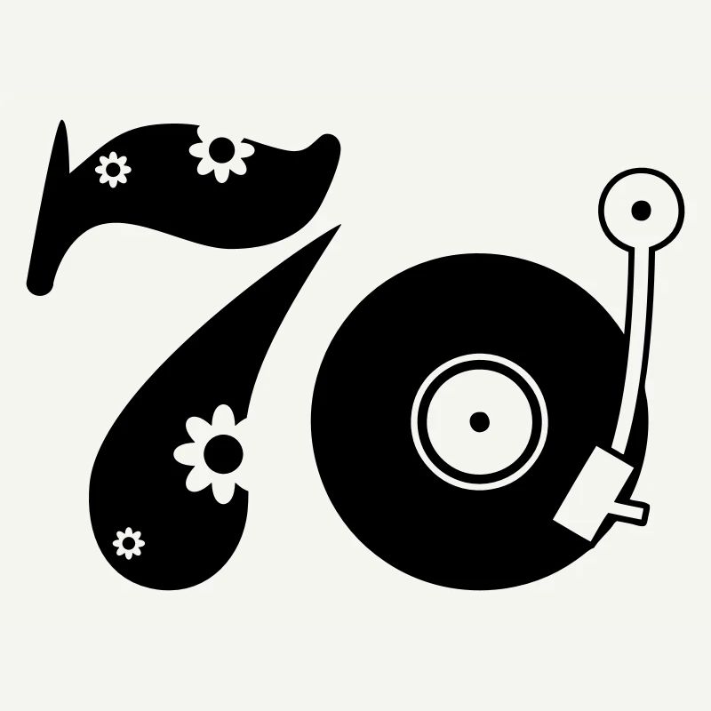 70er Siebzig Seventees