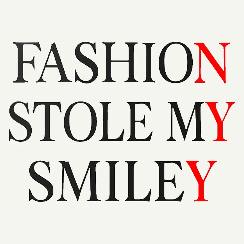 La mode a volé mon smiley