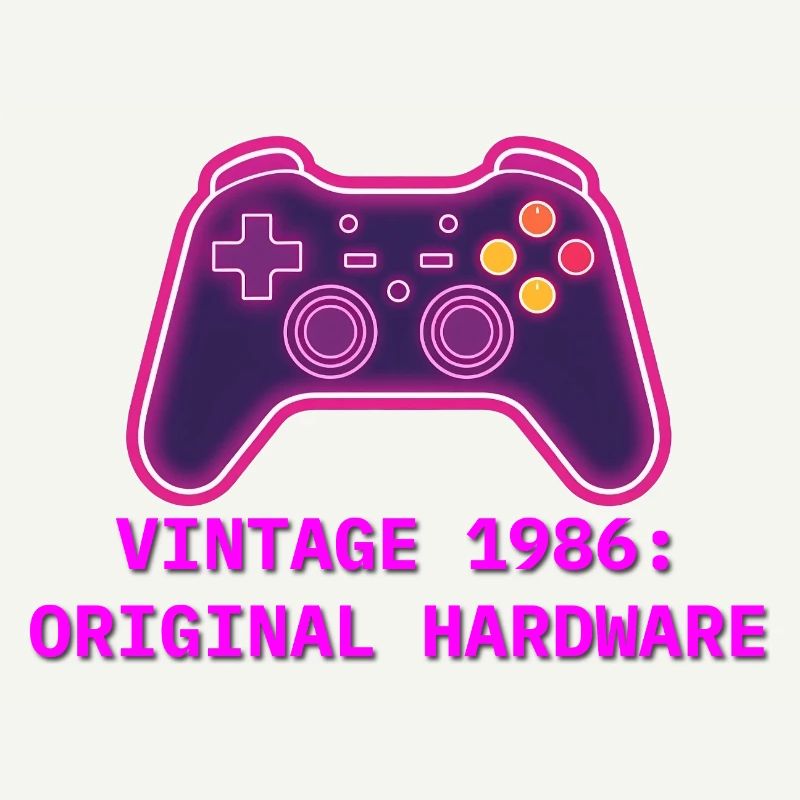 Neon Controller 1986 Retro – 40. Geburtstag