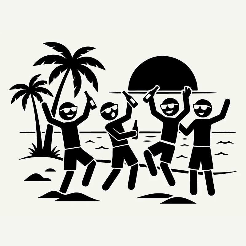Fête de fin d’année à la plage