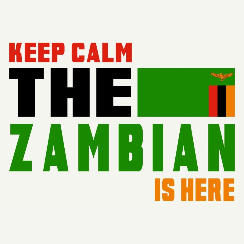 Design de drapeaux de la Zambie Keep