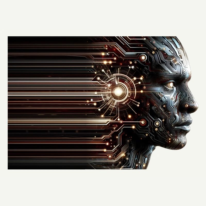 Digital Ghost Cyborg Design