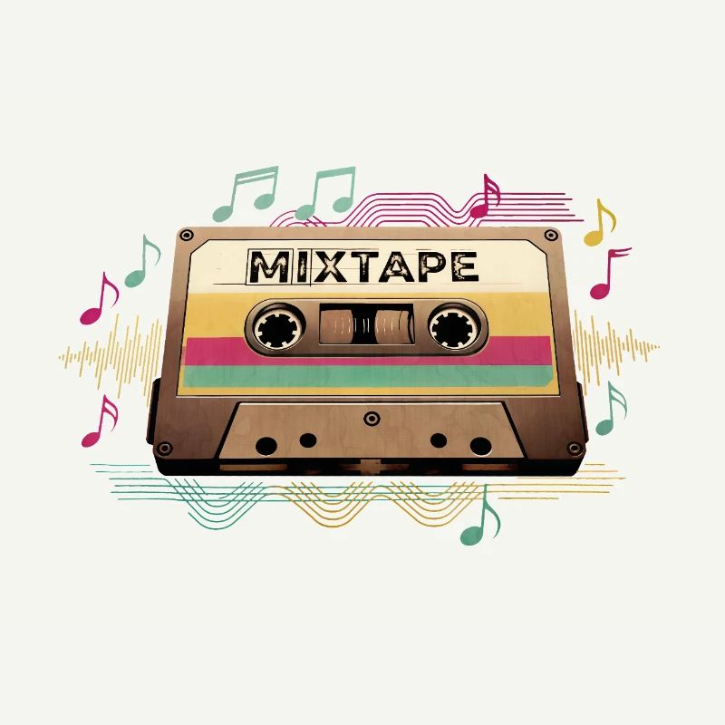 Mixtape rétro NeonNotes