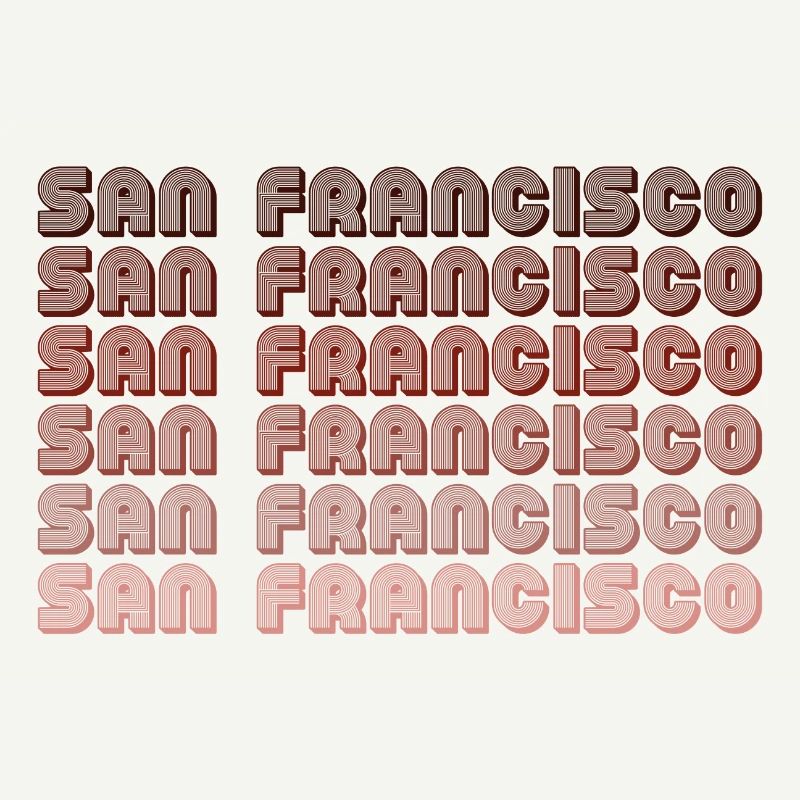 San Francisco Raster Gradient Muster