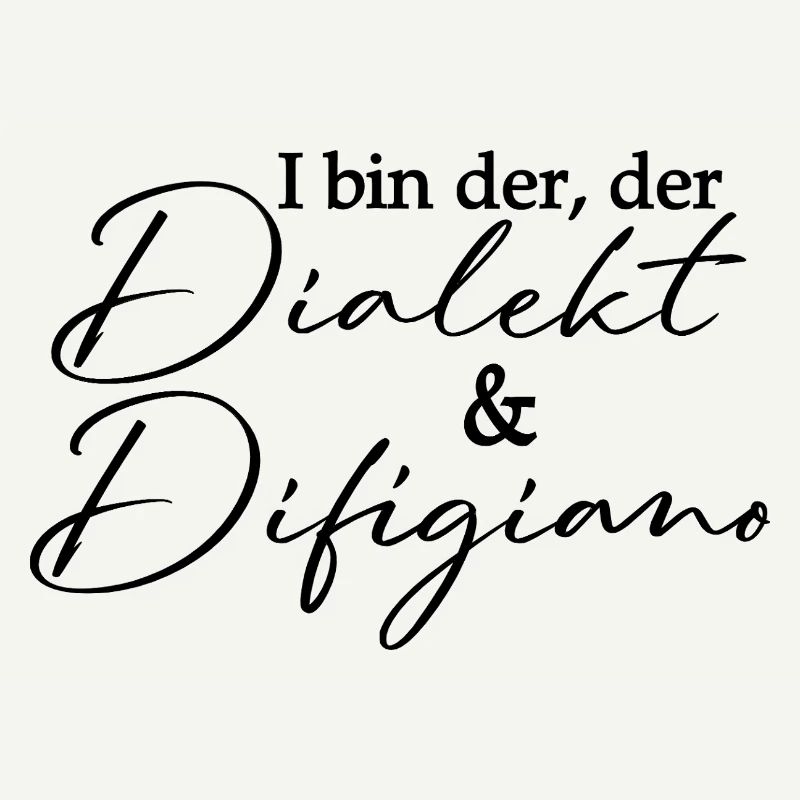 Dialect and Difigiano - Bavarian pun