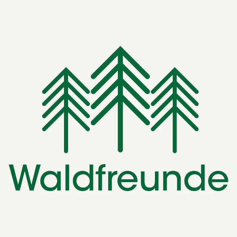 Waldfreunde Logo icon Gemeinschaft Symbol Bäume