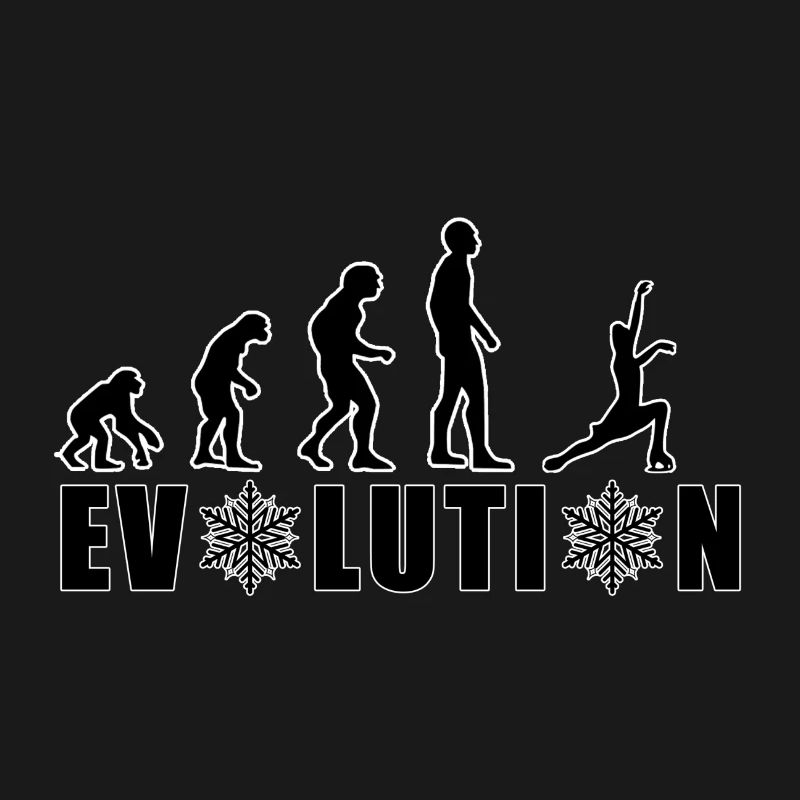 EVOLUTION EISKUNSTLAUF WINTER SCHNEE