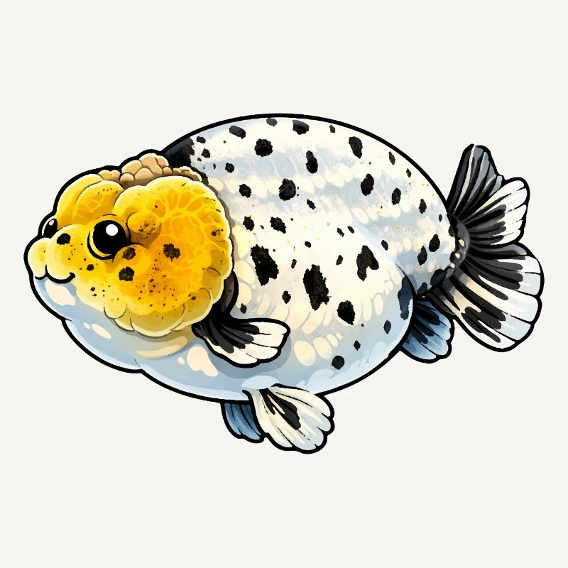Poisson rouge du quartier général thaïlandais thaïlandais de Ranchu Grade Grade