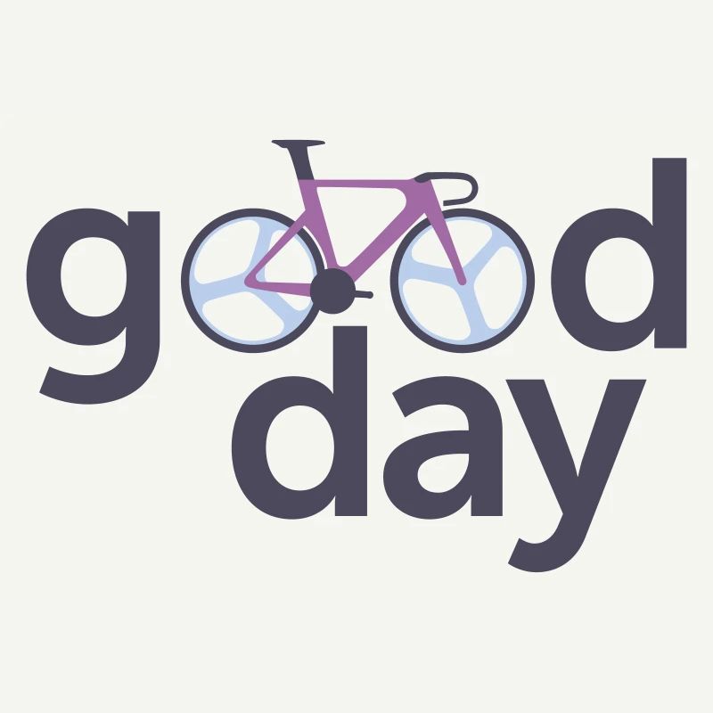 Logo typographique de la bicyclette Good Day