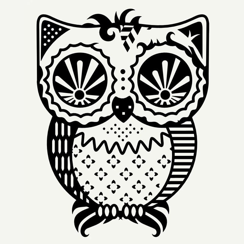 Patchwork owl