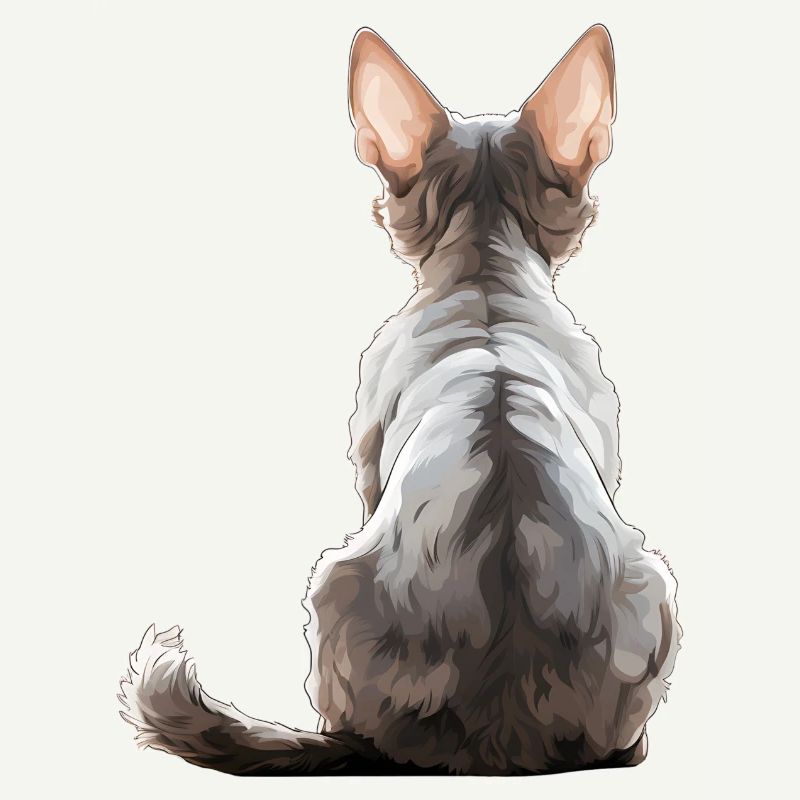 Chat Devon Rex