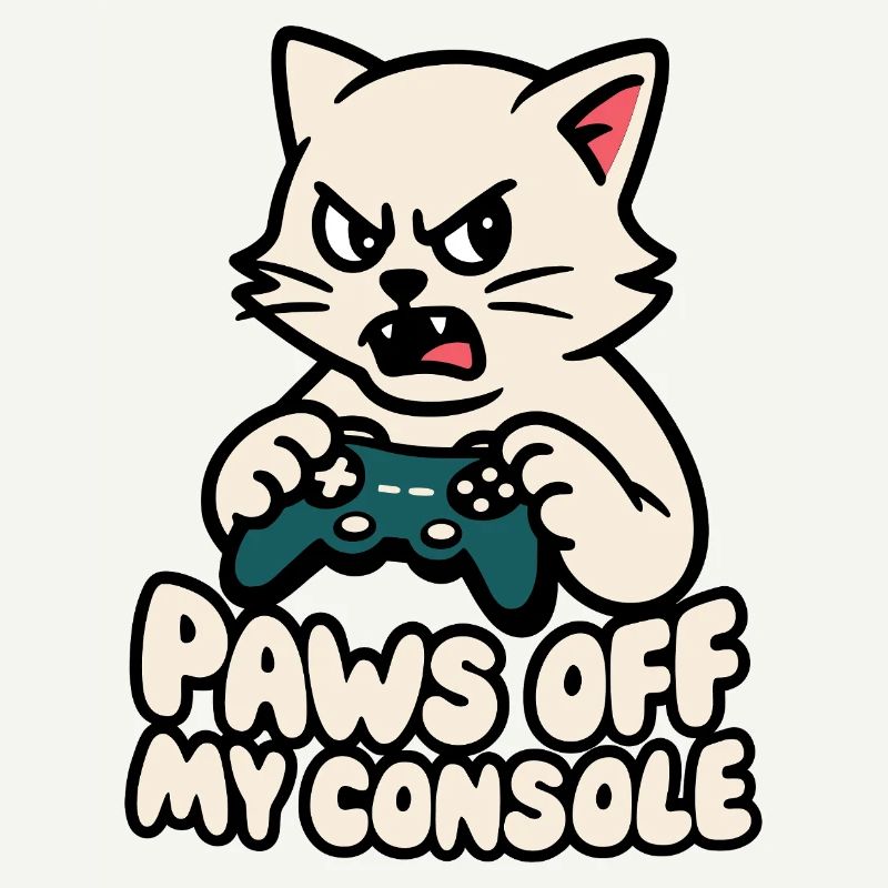 Paws away from my console