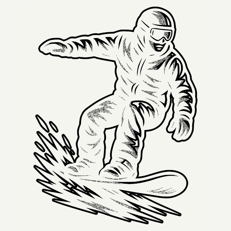 Déclaration directe sur le snowboard