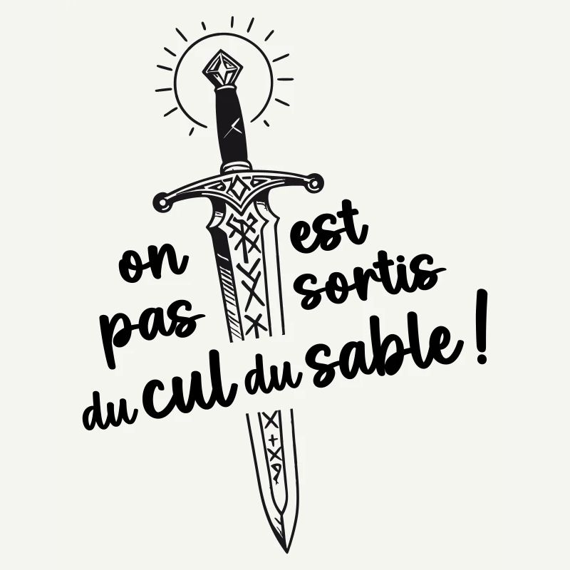 On est pas sortis du cul du sable !