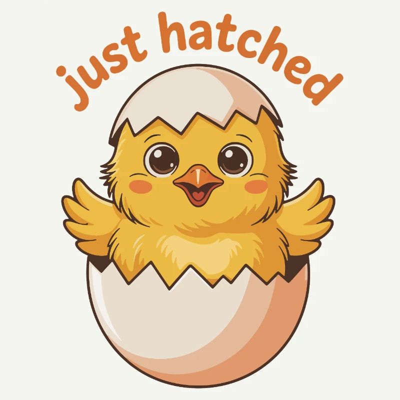 Freshly hatched chick
