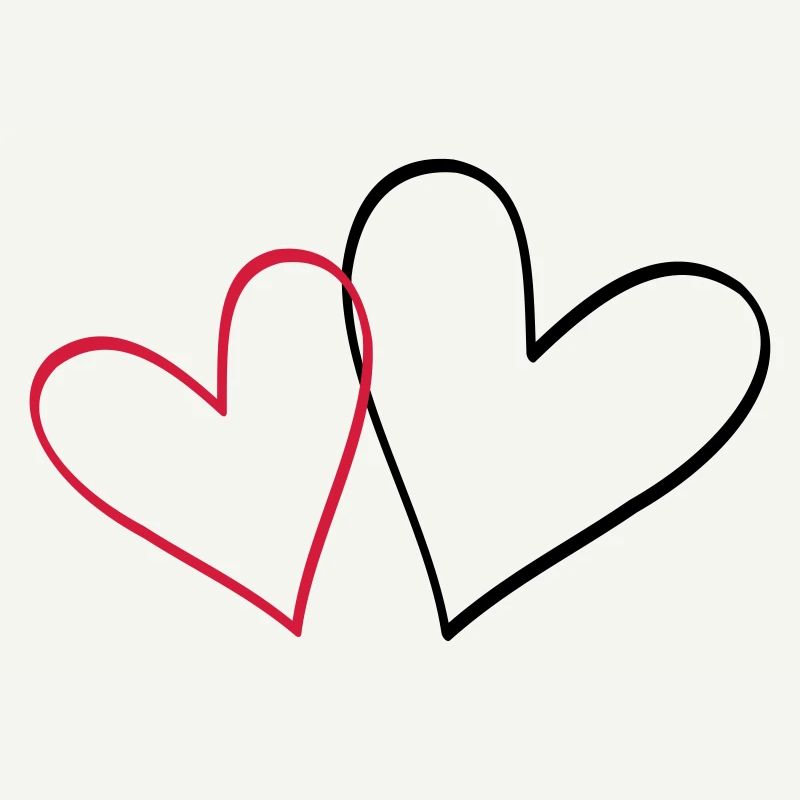Herzen Herz Geschenkidee Partnerlook