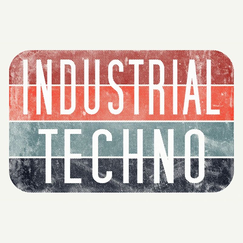 Industrial Techno Rétro Gradient