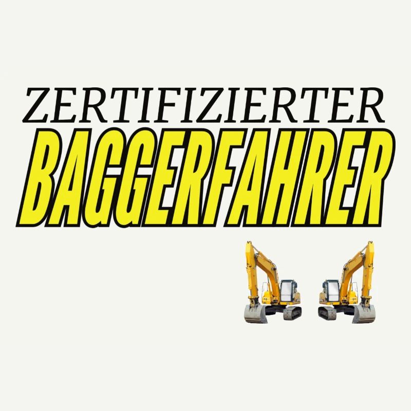 Zertifizierter Baggerfahrer